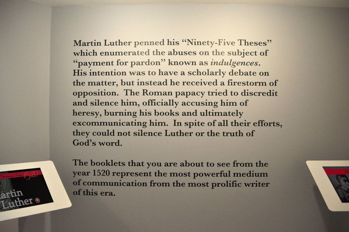 Luther Exhibit