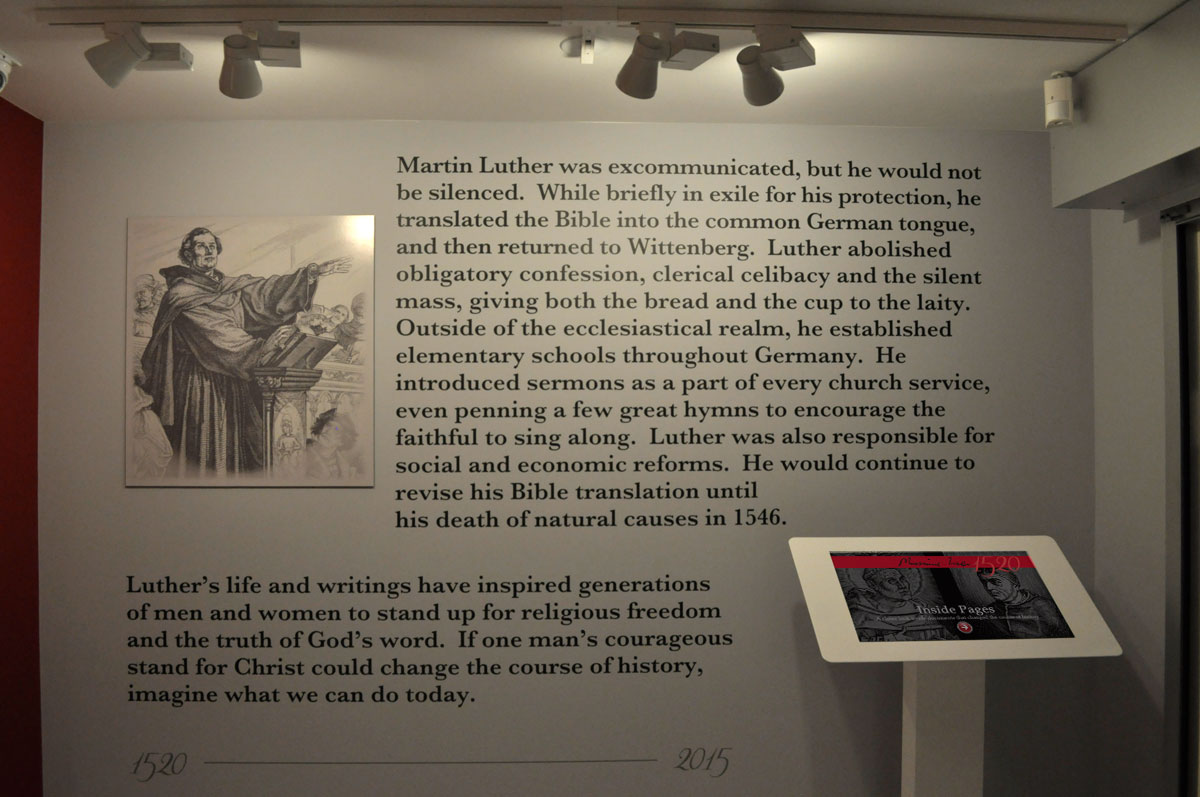 Luther Exhibit