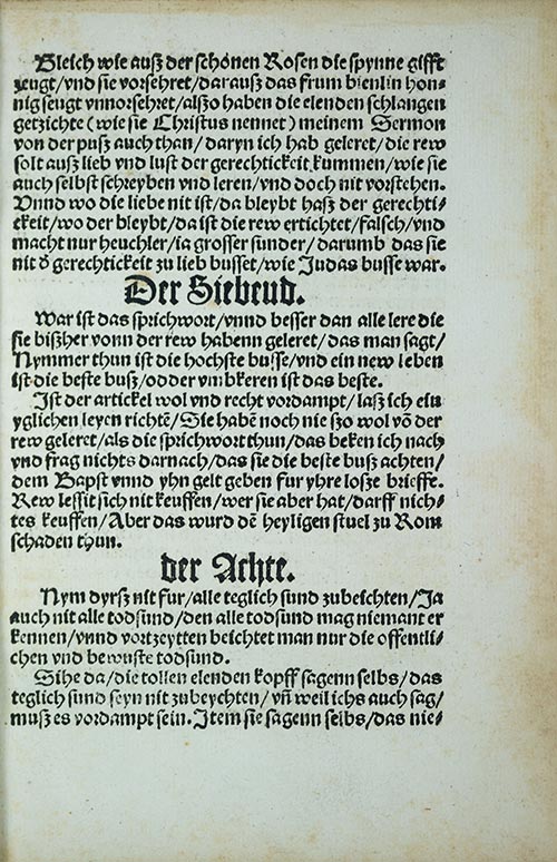 Martin Luther Exhibit 1520 - Luther's 2nd Response