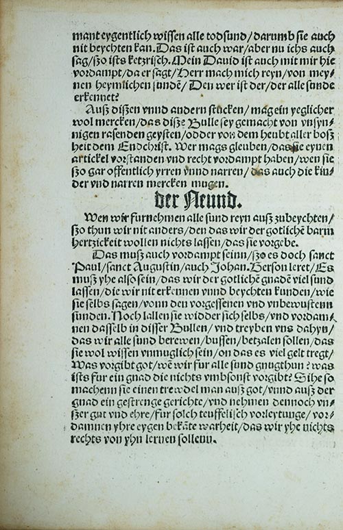 Martin Luther Exhibit 1520 - Luther's 2nd Response