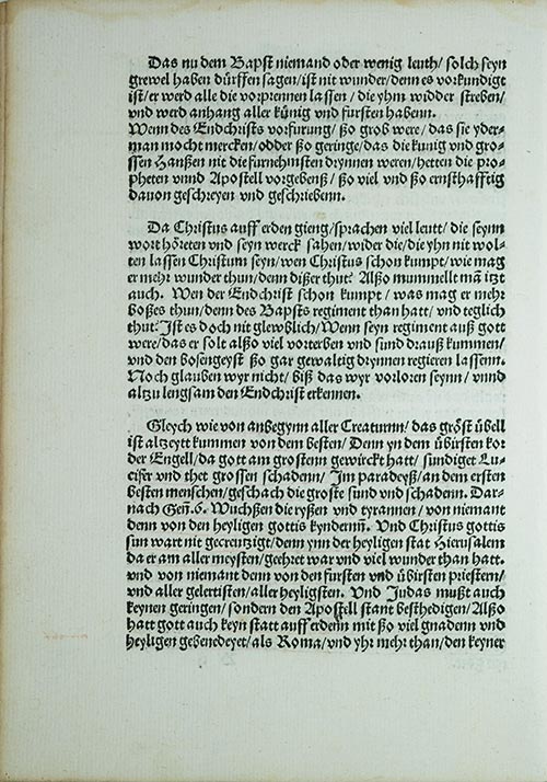 Martin Luther Exhibit 1520 - Luther's 2nd Response