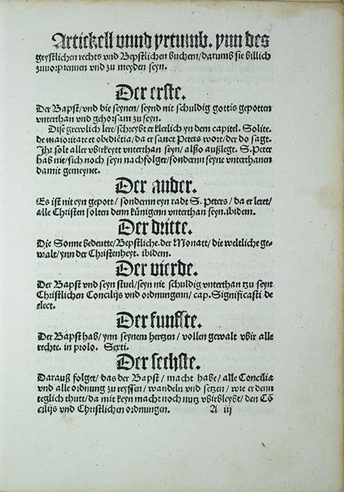 Martin Luther Exhibit 1520 - Luther's 2nd Response