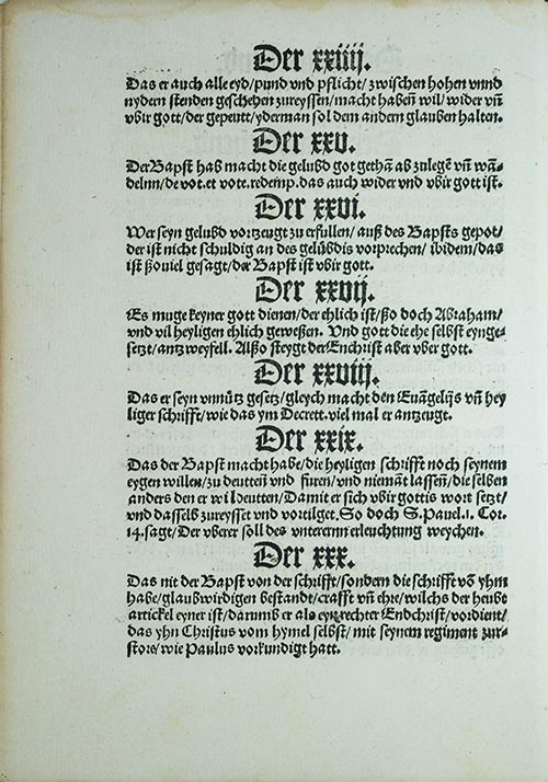 Martin Luther Exhibit 1520 - Luther's 2nd Response